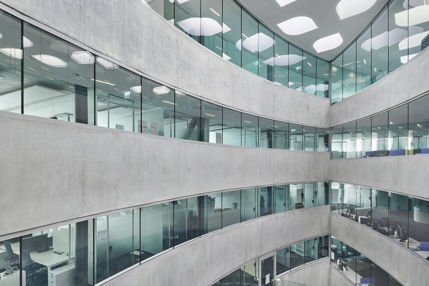 fuego light Türen and fuego light Fenster - Maison de la Paix, Genf located in Geneva, Schweiz