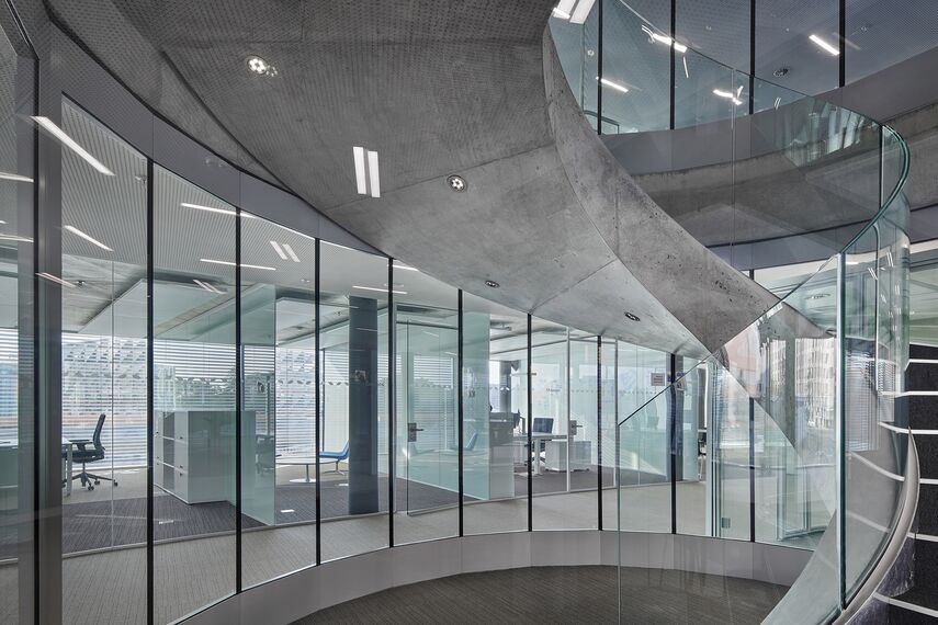 fuego light Türen and fuego light Fenster - Maison de la Paix, Genf located in Geneva, Schweiz