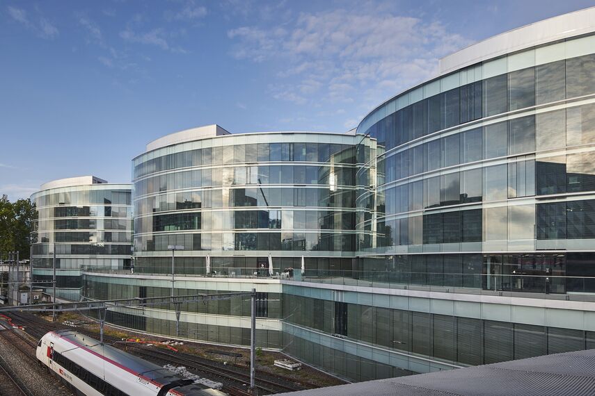 fuego light Türen and fuego light Fenster - Maison de la Paix, Genf located in Geneva, Schweiz