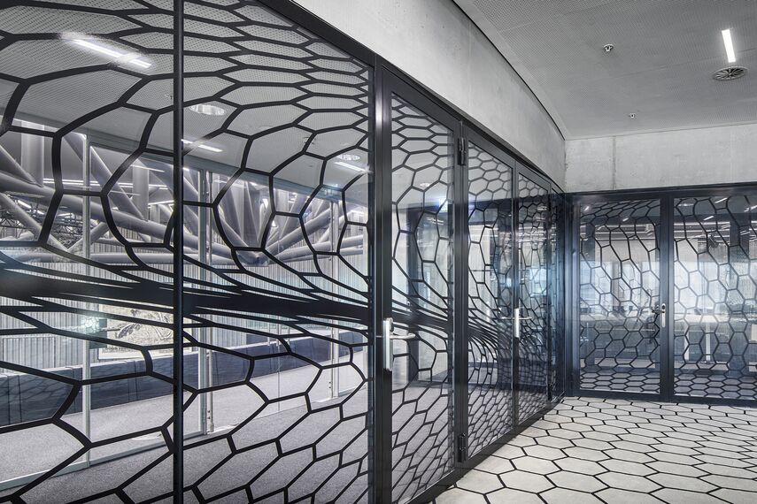 fuego light Türen and fuego light Fenster - Maison de la Paix, Genf located in Geneva, Schweiz