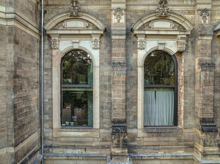 unico Fenster, unico Türen, presto 50 Türen and fuego light Türen - Trinitatiskirche, Dresden located in Dresden, Deutschland