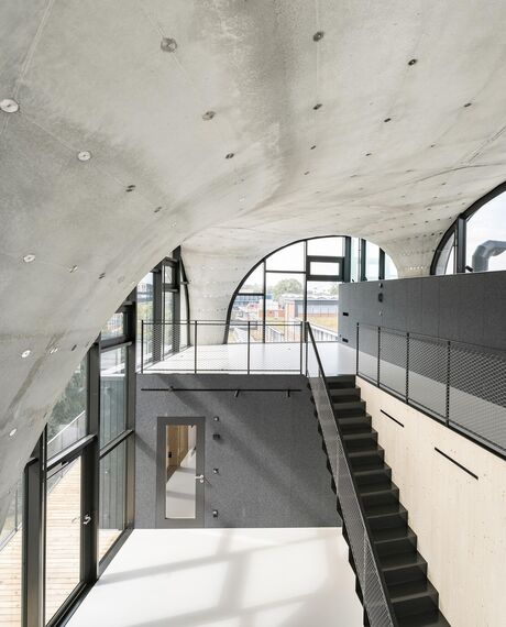 thermfix vario Fassaden, unico Türen and unico Fenster - HiLo research and innovation unit, Dübendorf located in Dübendorf, Schweiz