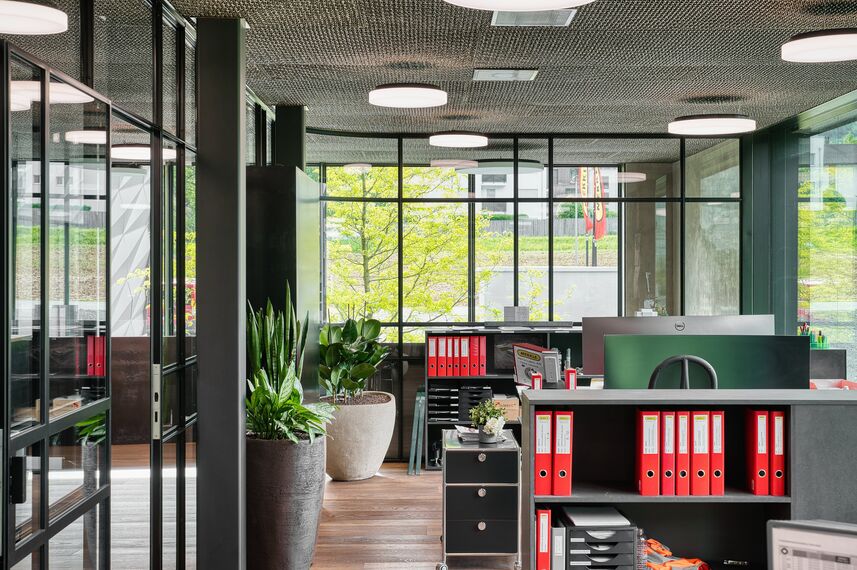 presto xs Türen, presto 50 Türen, unico Türen and fuego light Türen - Merkle Metallbau AG, Trimmis located in Trimmis, Schweiz