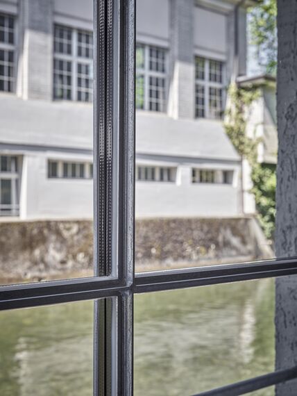 unico Türen and unico xs Fenster - Umbau im Papieri-Areal in Cham located in Cham, Schweiz