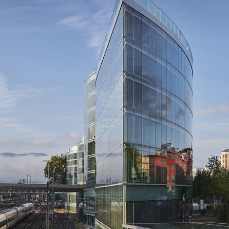 fuego light Türen and fuego light Fenster - Maison de la Paix, Genf located in Geneva, Schweiz