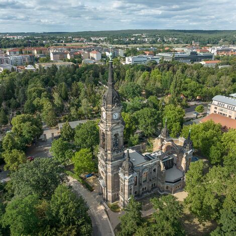 unico Fenster, unico Türen, presto 50 Türen and fuego light Türen - Trinitatiskirche, Dresden located in Dresden, Deutschland