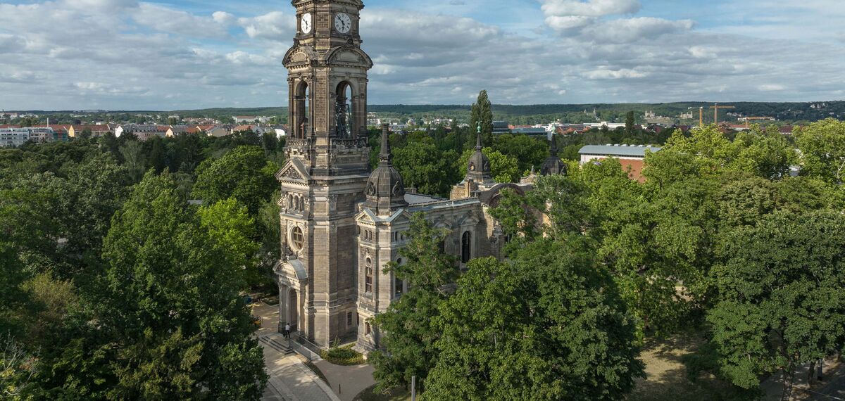 unico Fenster, unico Türen, presto 50 Türen and fuego light Türen - Trinitatiskirche, Dresden located in Dresden, Deutschland