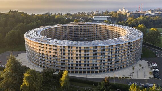 fuego light Türen - Vortex, Lausanne located in Lausanne, Schweiz