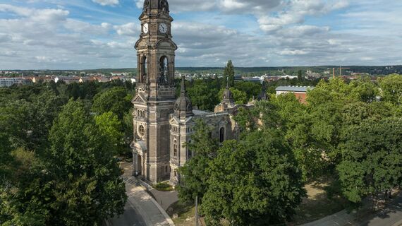 unico Fenster, unico Türen, presto 50 Türen and fuego light Türen - Trinitatiskirche, Dresden located in Dresden, Deutschland